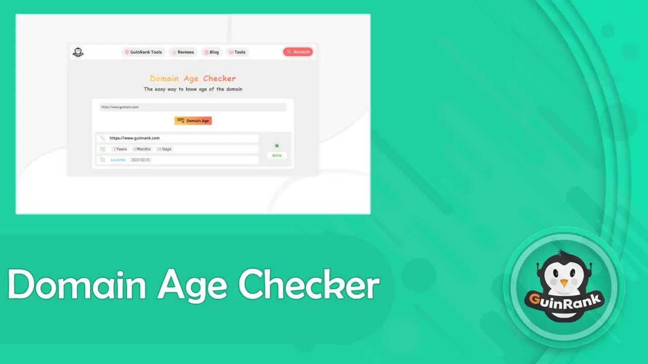 Domain Age Checker | Check Domain Age Online